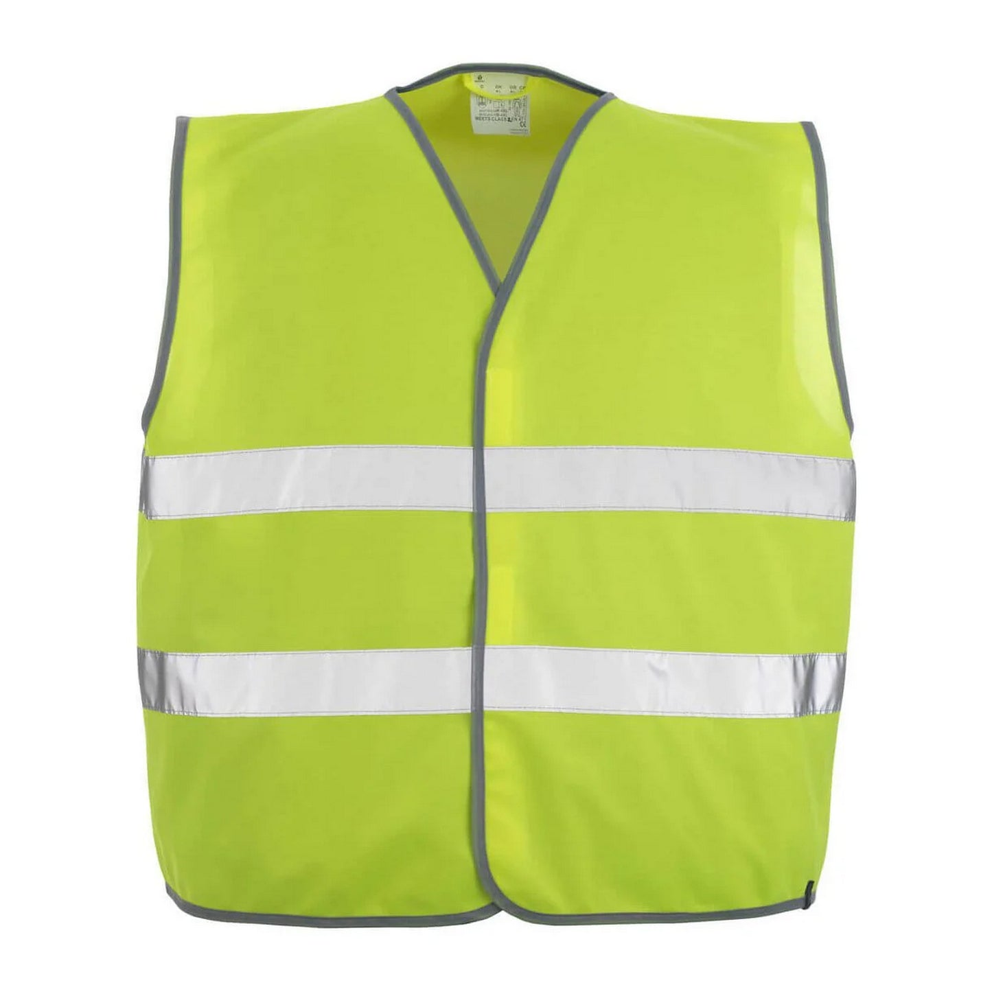Hi Vis Yellow - Front - Mascot Unisex Adult Weyburn Safety Classic Hi-Vis Vest