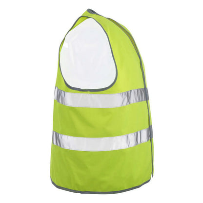 Hi Vis Yellow - Side - Mascot Unisex Adult Weyburn Safety Classic Hi-Vis Vest