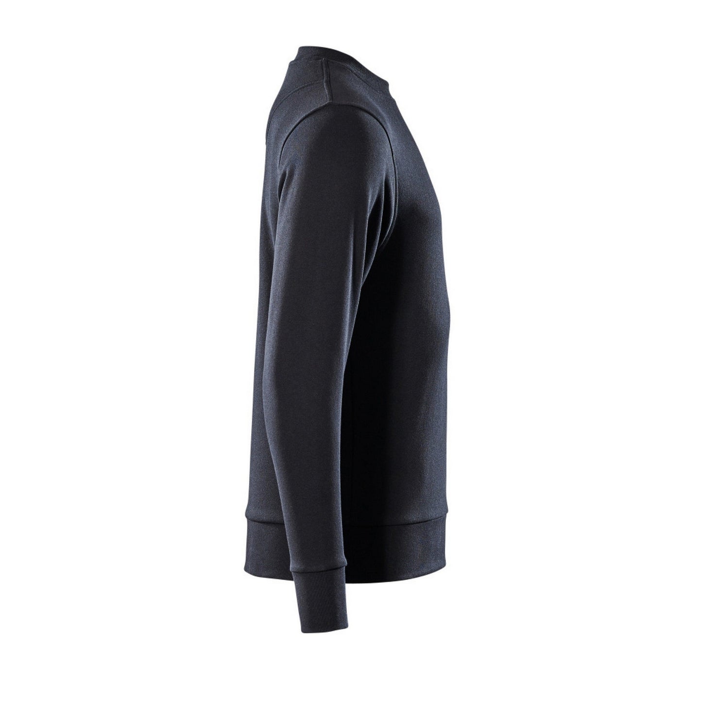 Deep Black - Side - Mascot Mens Crossover Modern Sweatshirt