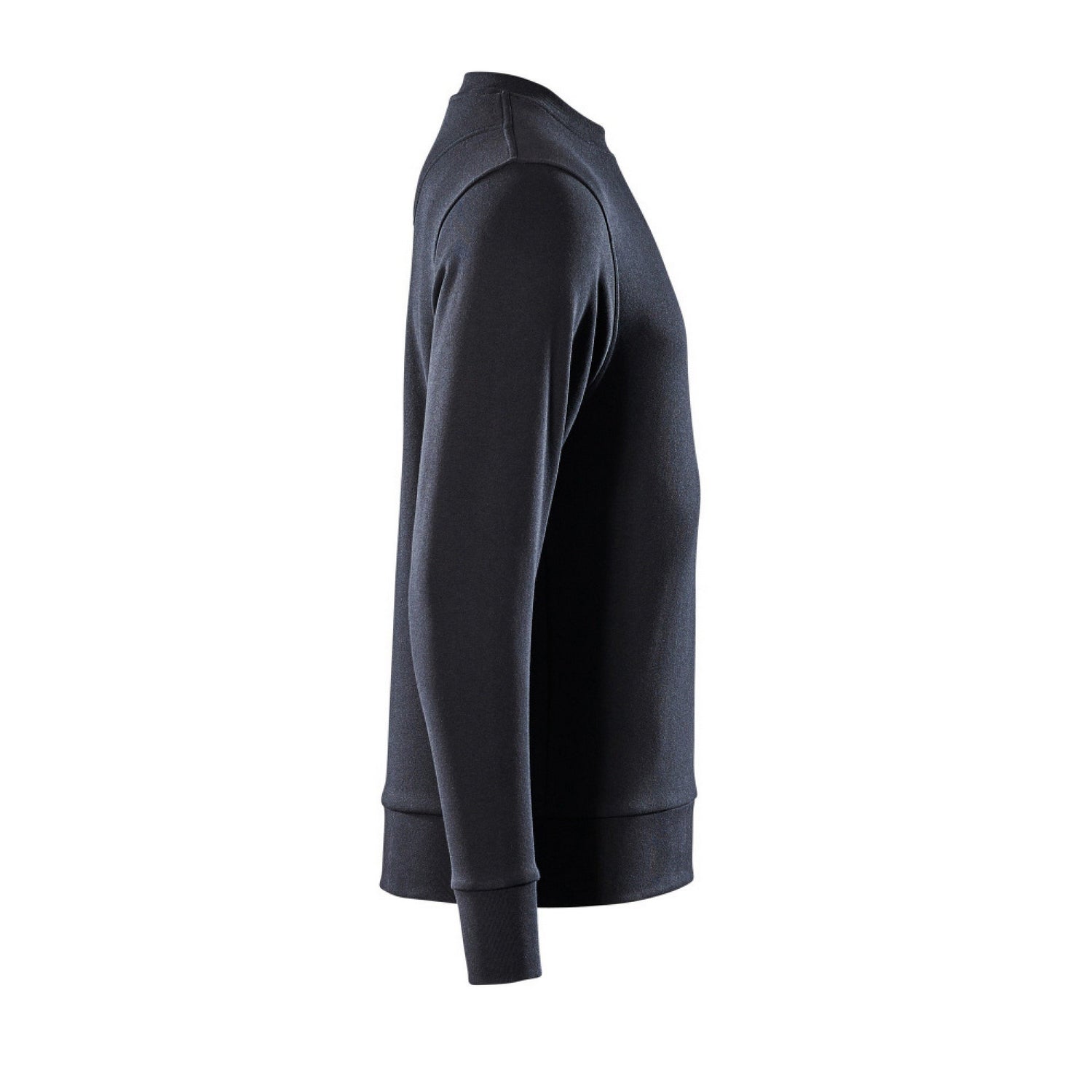 Deep Black - Side - Mascot Mens Crossover Modern Sweatshirt