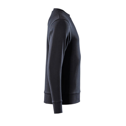 Deep Black - Side - Mascot Mens Crossover Modern Sweatshirt