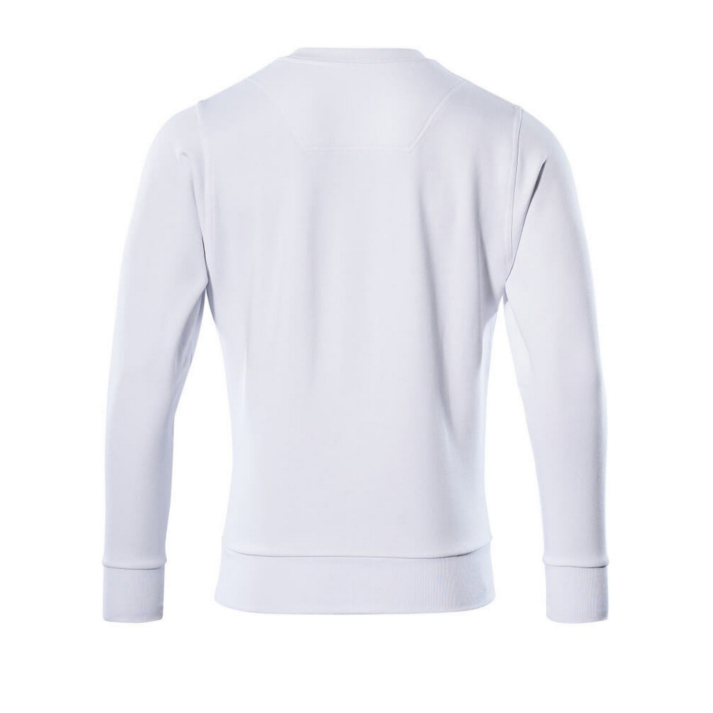 White - Back - Mascot Mens Crossover Modern Sweatshirt