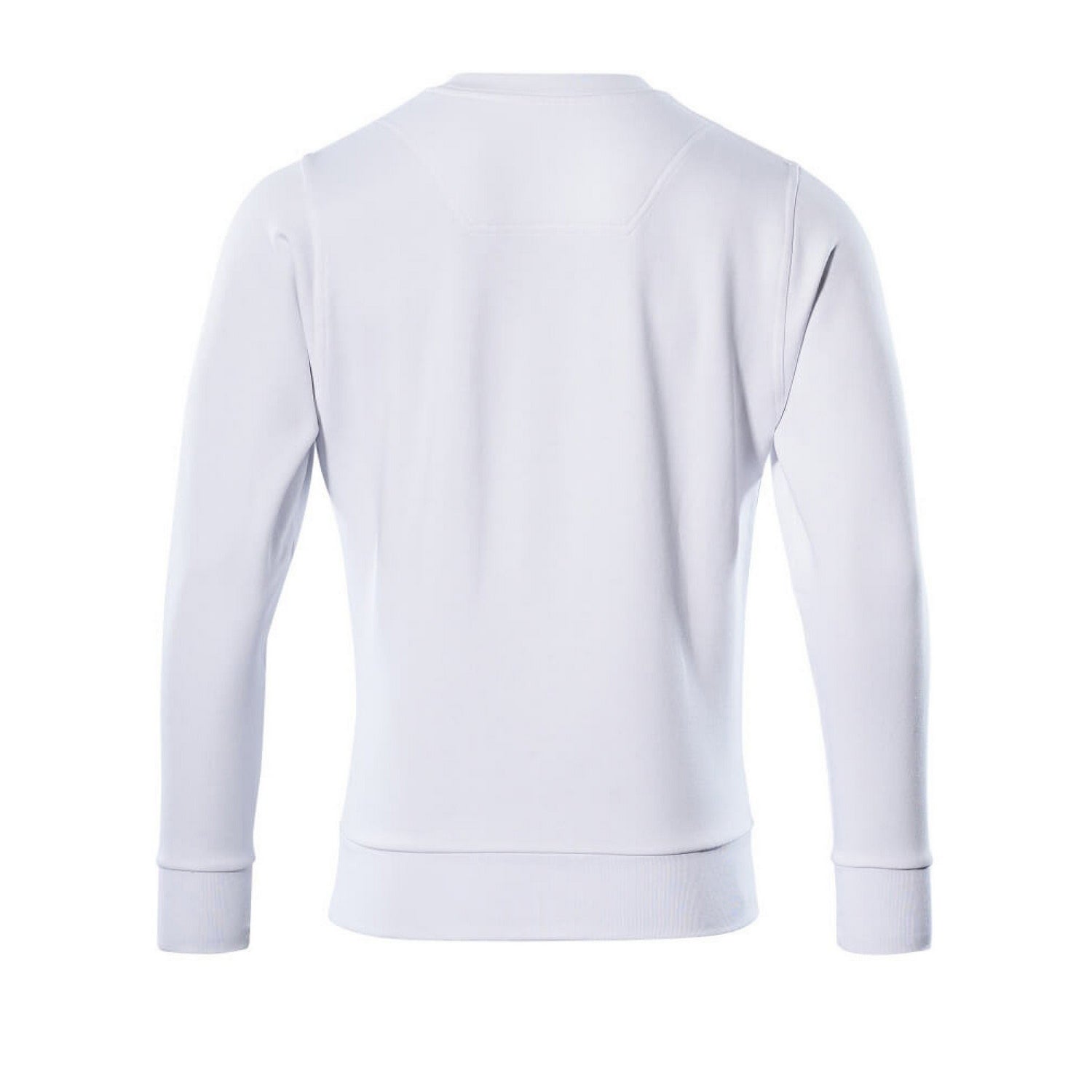 White - Back - Mascot Mens Crossover Modern Sweatshirt