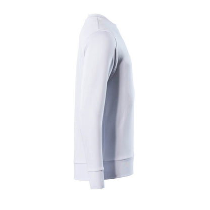 White - Side - Mascot Mens Crossover Modern Sweatshirt