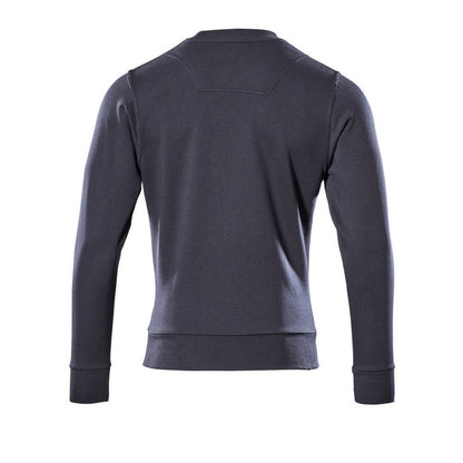 Dark Navy - Back - Mascot Mens Crossover Modern Sweatshirt