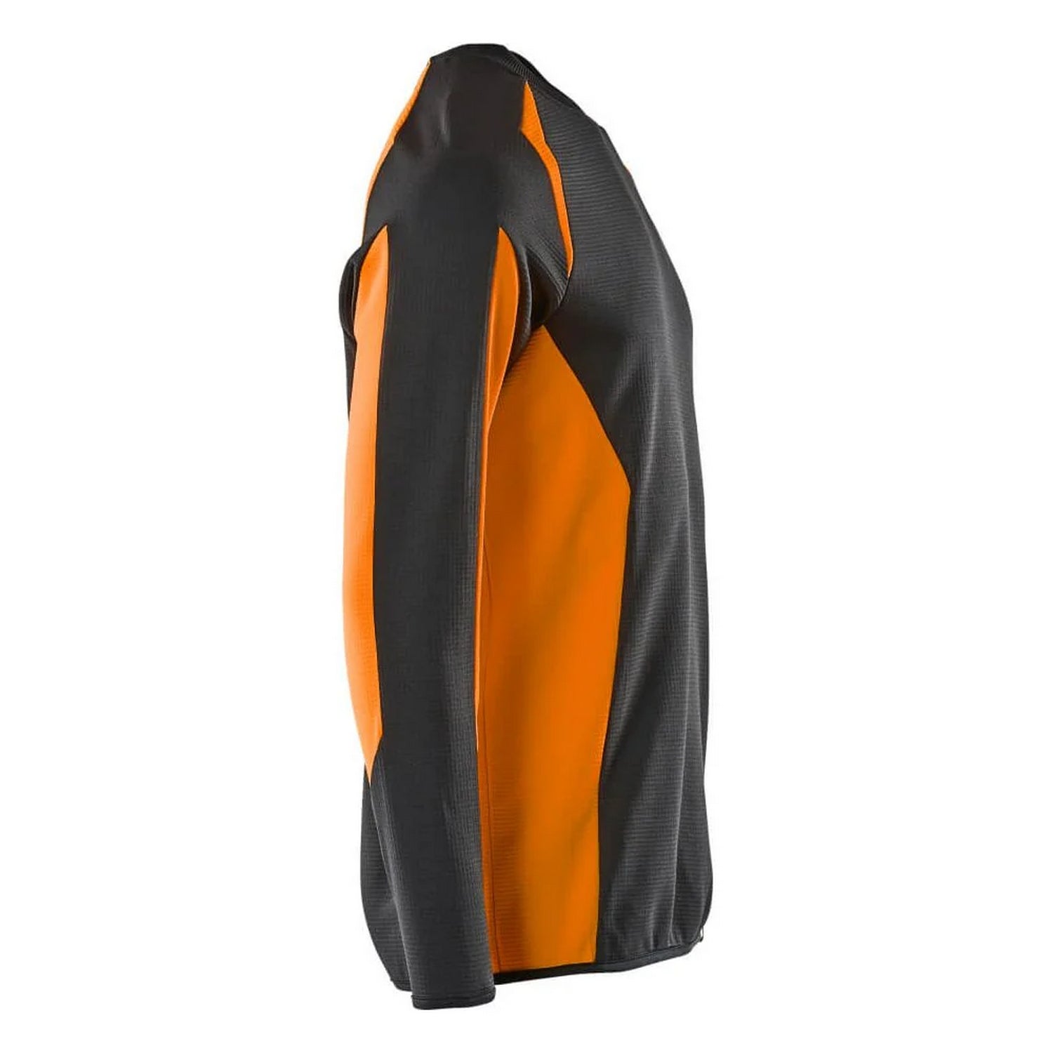 Dark Navy-Hi Vis Orange - Side - Mascot Mens Accelerate Safe Sweatshirt