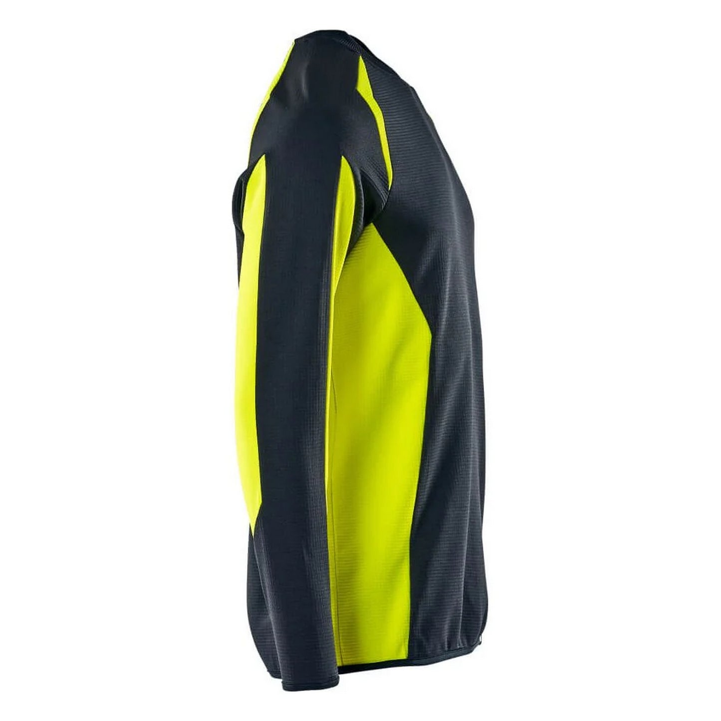 Dark Navy-Hi Vis Yellow - Back - Mascot Mens Accelerate Safe Sweatshirt
