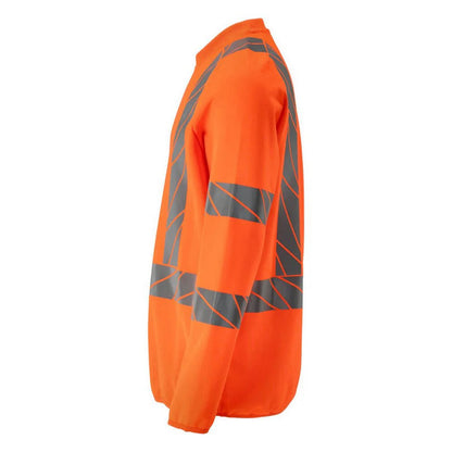 Hi Vis Orange - Side - Mascot Mens Accelerate Safe Sweatshirt