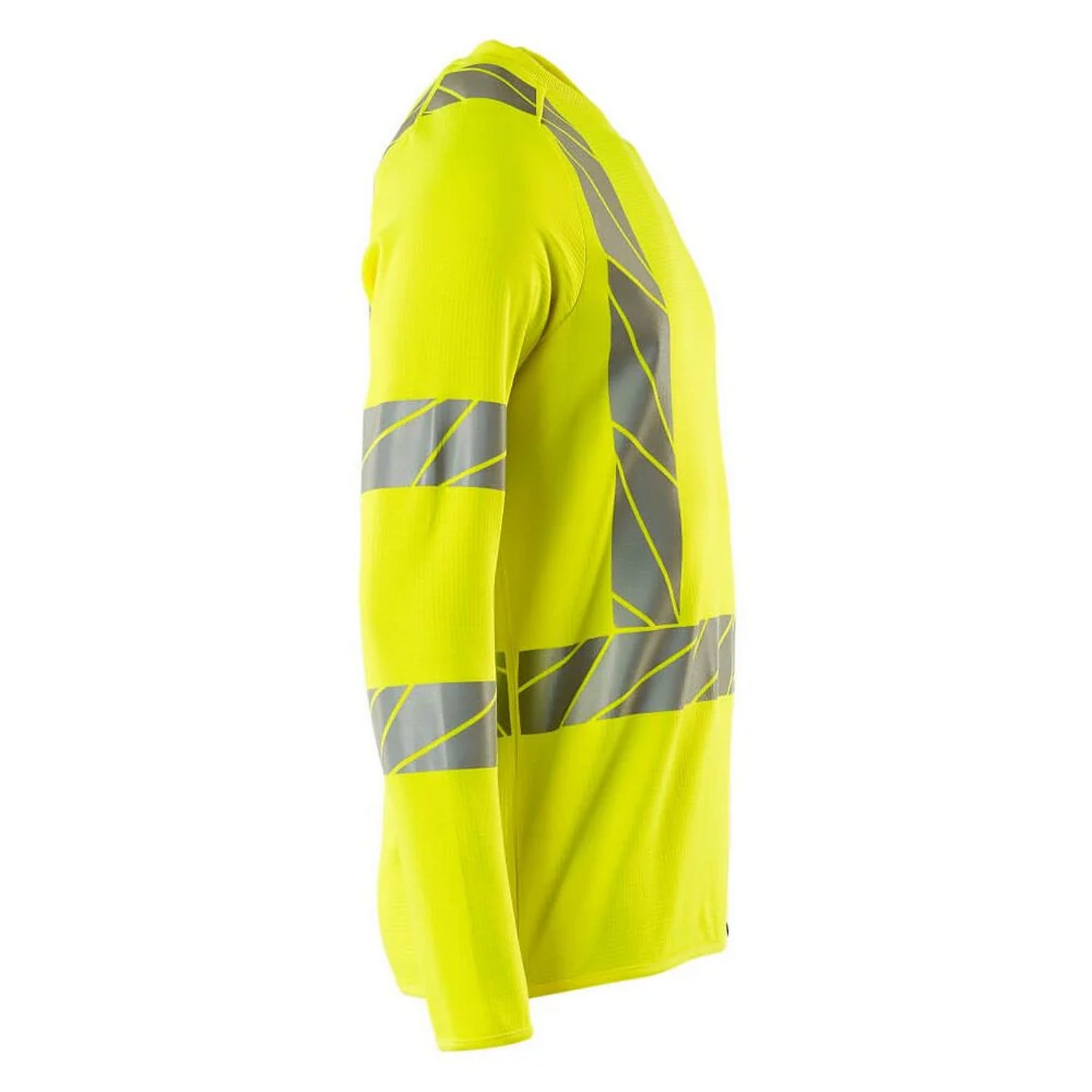 Hi Vis Yellow - Back - Mascot Mens Accelerate Safe Sweatshirt