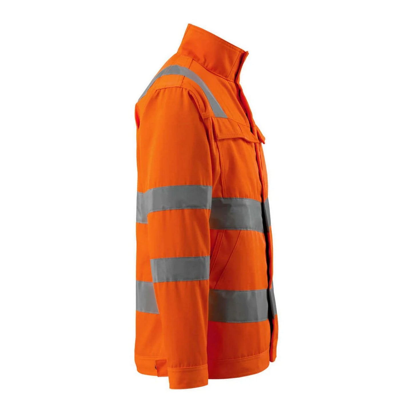 Hi Vis Orange - Side - Mascot Mens Safe Light Bunbury Hi-Vis Jacket
