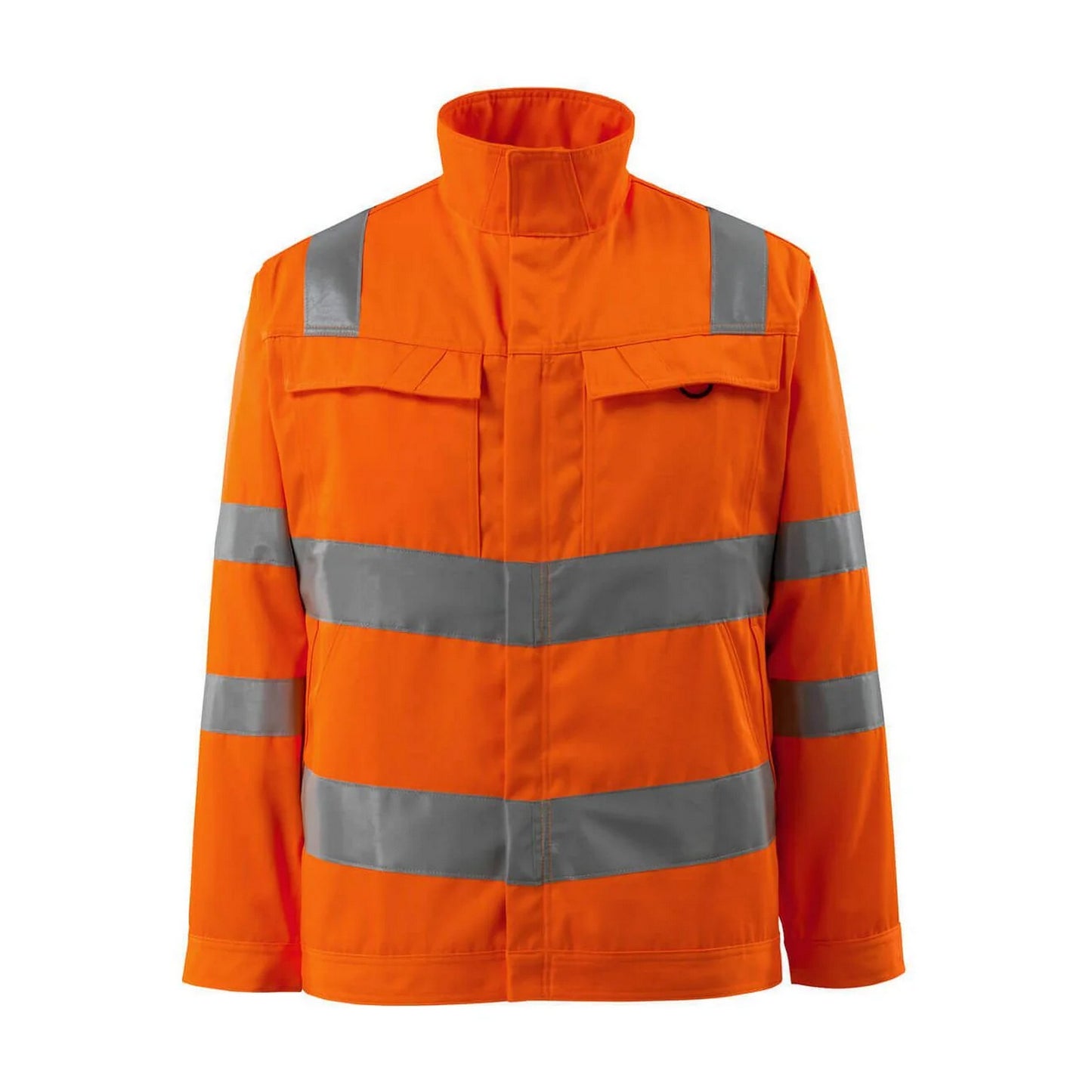 Hi Vis Orange - Front - Mascot Mens Safe Light Bunbury Hi-Vis Jacket