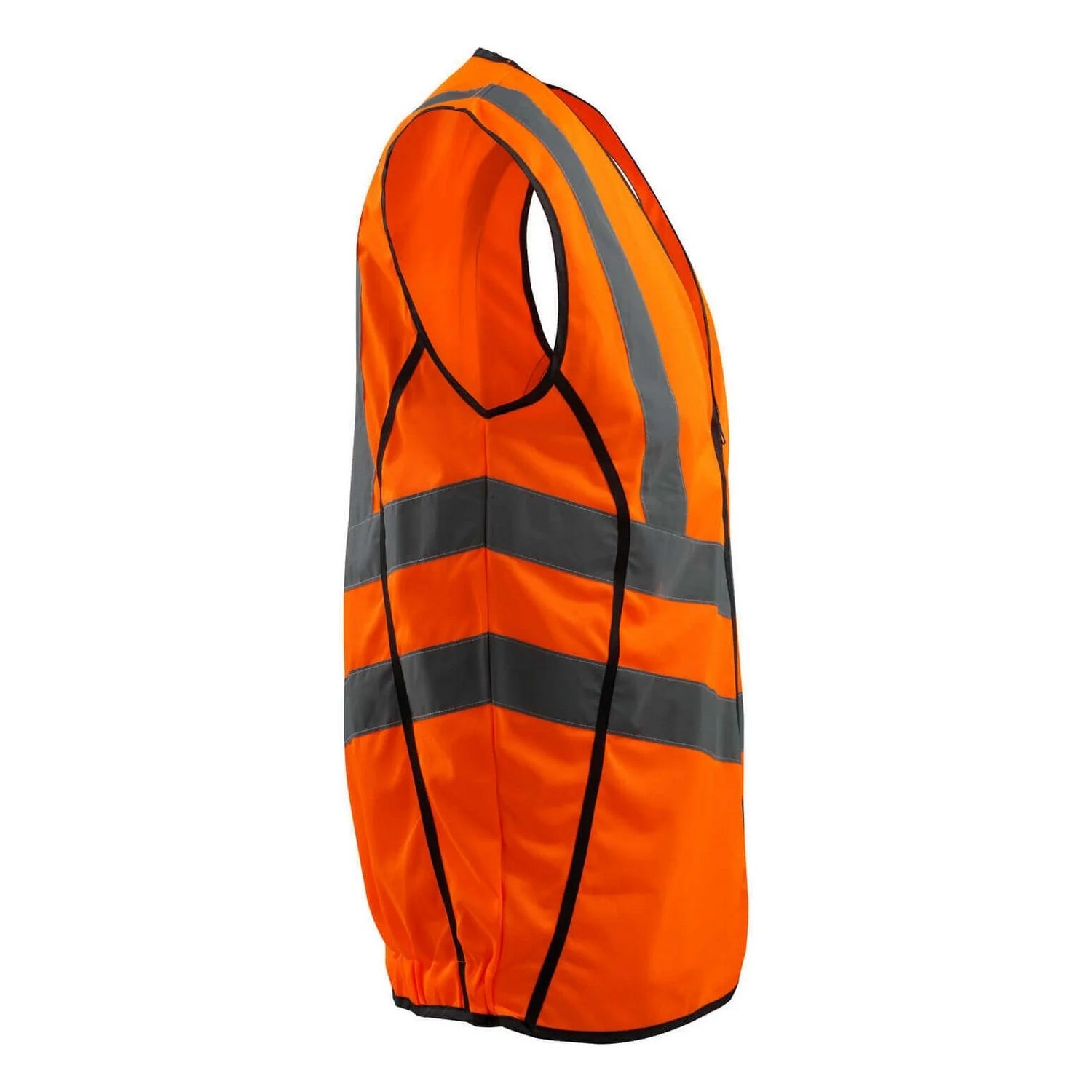 Hi Vis Orange - Back - Mascot Unisex Adult Safe Supreme Wingate Hi-Vis Vest