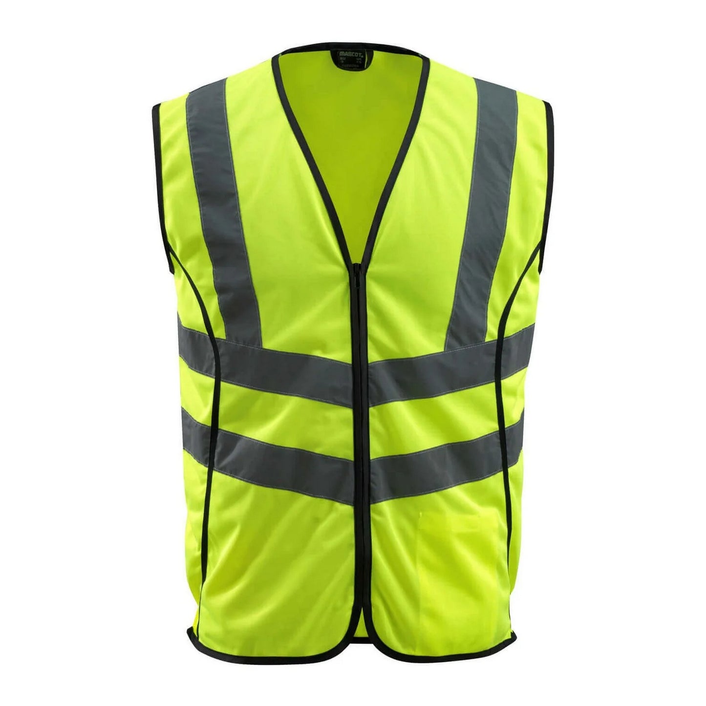 Hi Vis Yellow - Front - Mascot Unisex Adult Safe Supreme Wingate Hi-Vis Vest