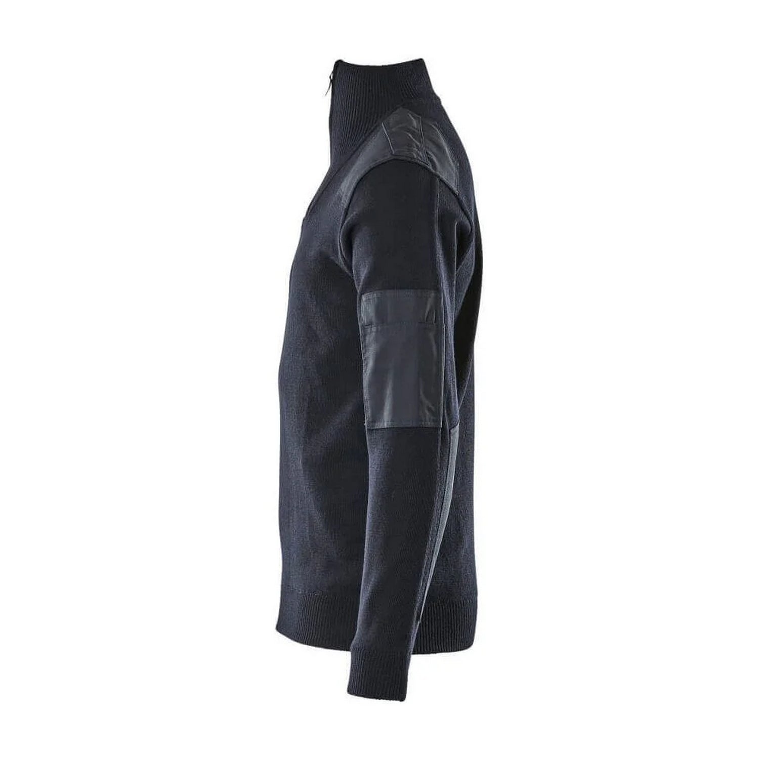 Dark Navy - Lifestyle - Mascot Mens Frontline Knitted Half Zip Jumper
