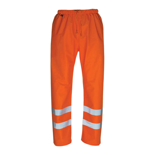 Hi Vis Orange - Front - Mascot Mens Safe Aqua Trousers