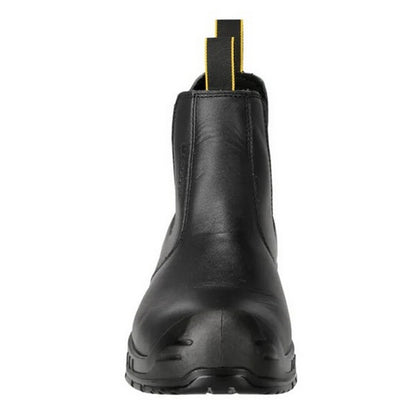 Black - Side - Mascot Unisex Adult Footwear Originals Leather Safety Boots