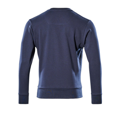 Dark Navy - Back - Mascot Mens Crossover Modern Sweatshirt