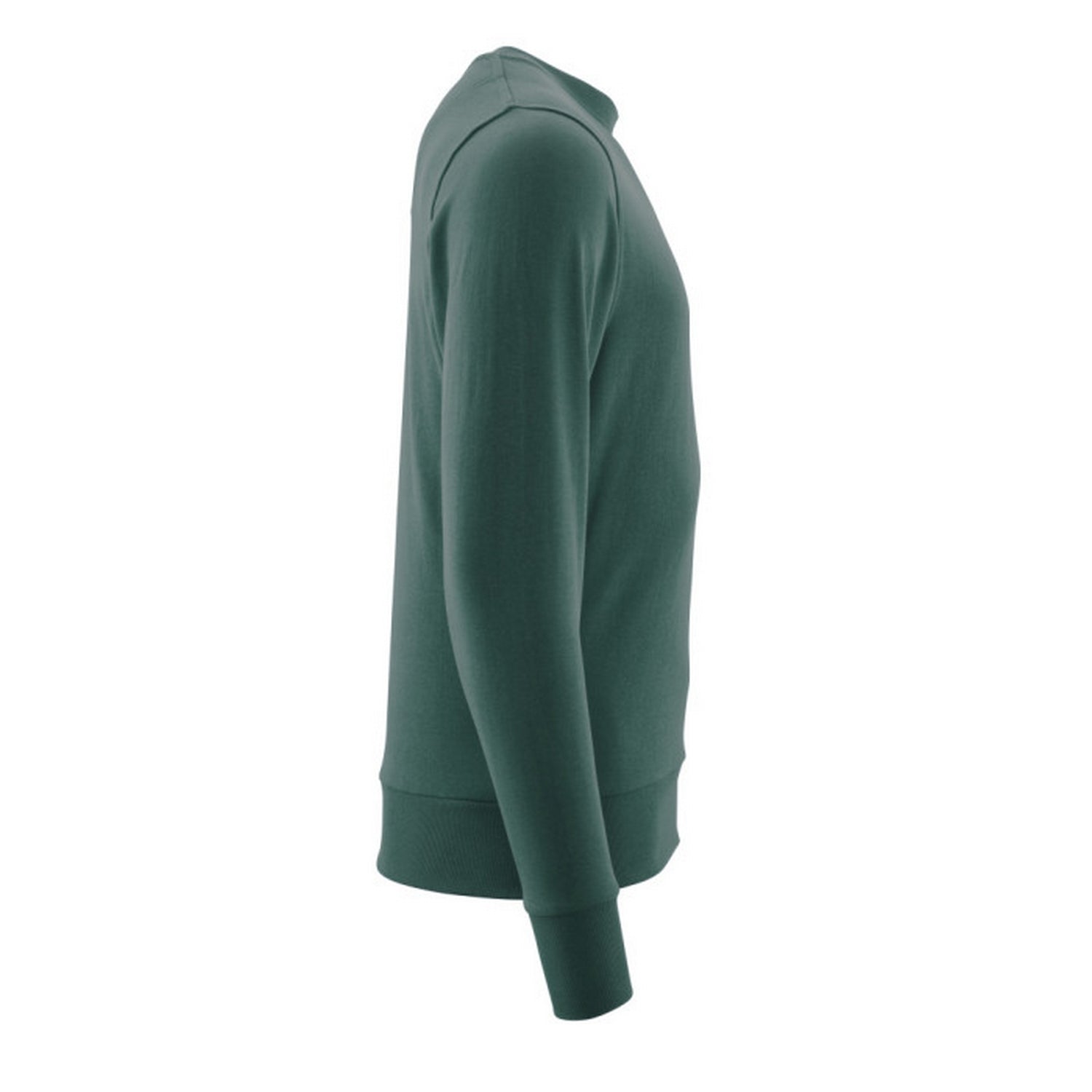 Forest Green - Side - Mascot Mens Crossover Modern Sweatshirt