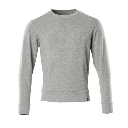 Grey Flecked - Front - Mascot Mens Crossover Modern Sweatshirt