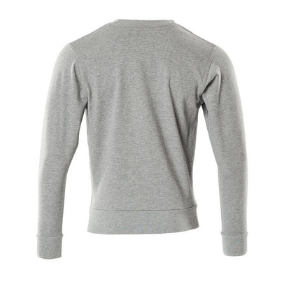 Grey Flecked - Back - Mascot Mens Crossover Modern Sweatshirt