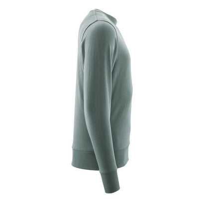 Light Forest Green - Side - Mascot Mens Crossover Modern Sweatshirt
