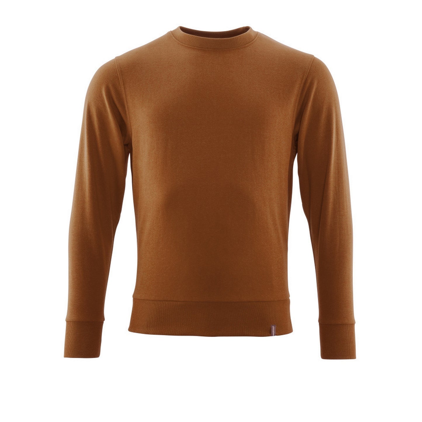 Nut Brown - Front - Mascot Mens Crossover Modern Sweatshirt