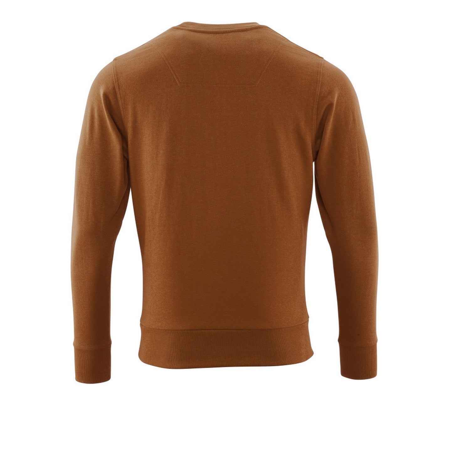 Nut Brown - Back - Mascot Mens Crossover Modern Sweatshirt