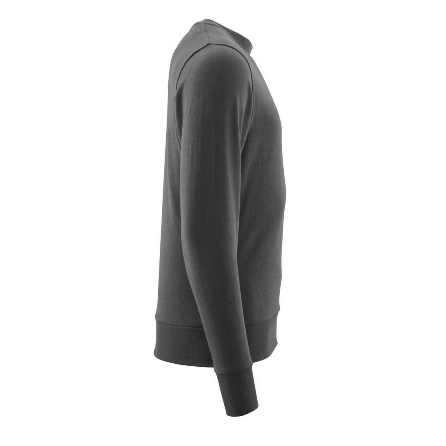 Stone Grey - Side - Mascot Mens Crossover Modern Sweatshirt
