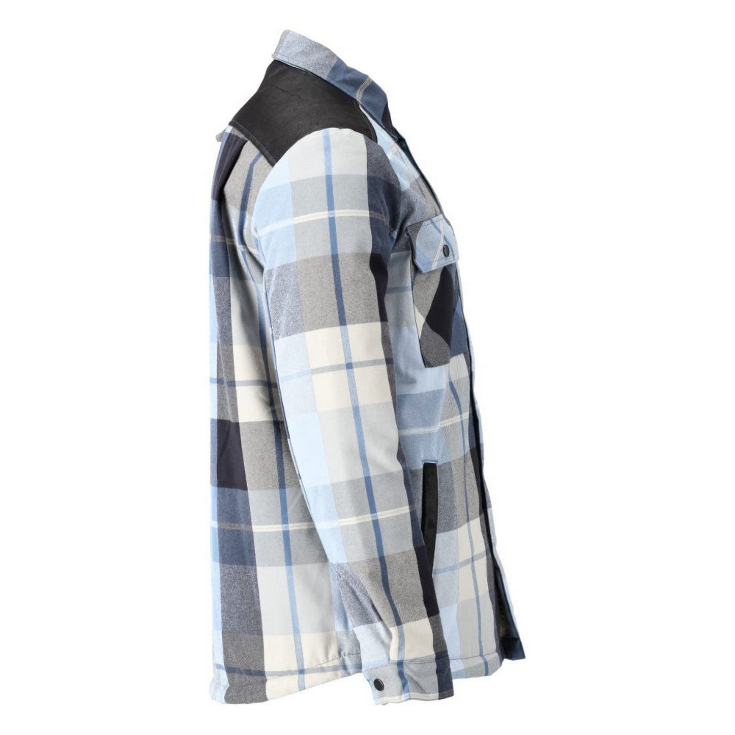 Dark Navy - Side - Mascot Mens Customized Shirt