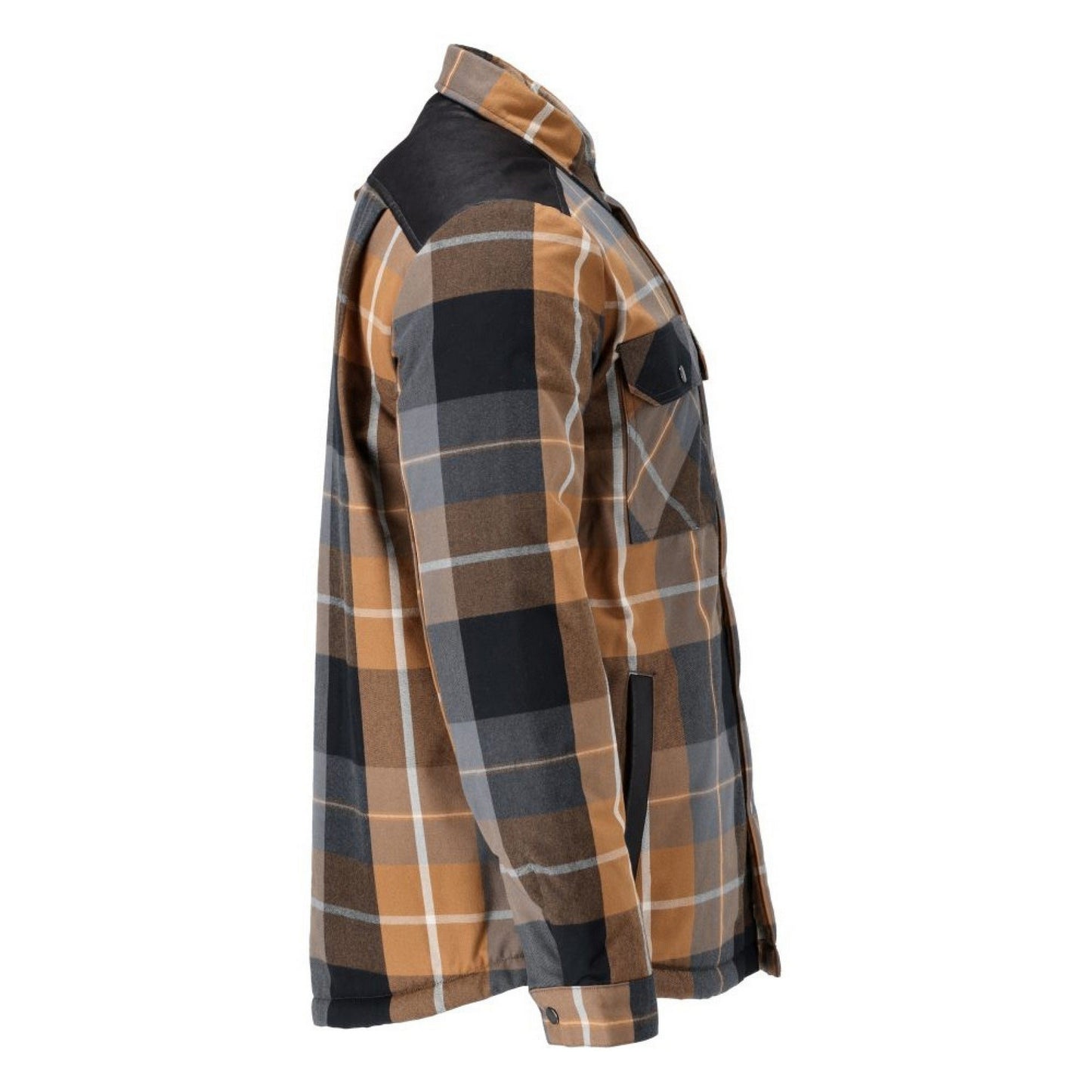 Nut Brown - Side - Mascot Mens Customized Shirt