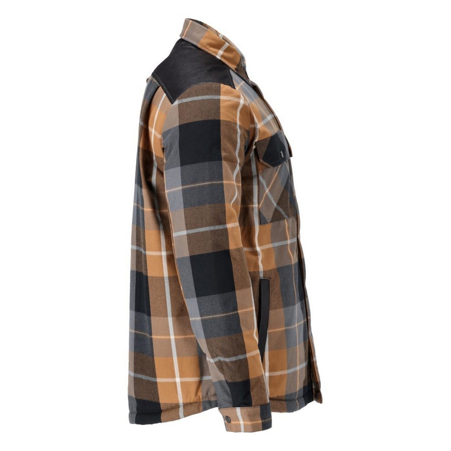 Nut Brown - Side - Mascot Mens Customized Shirt