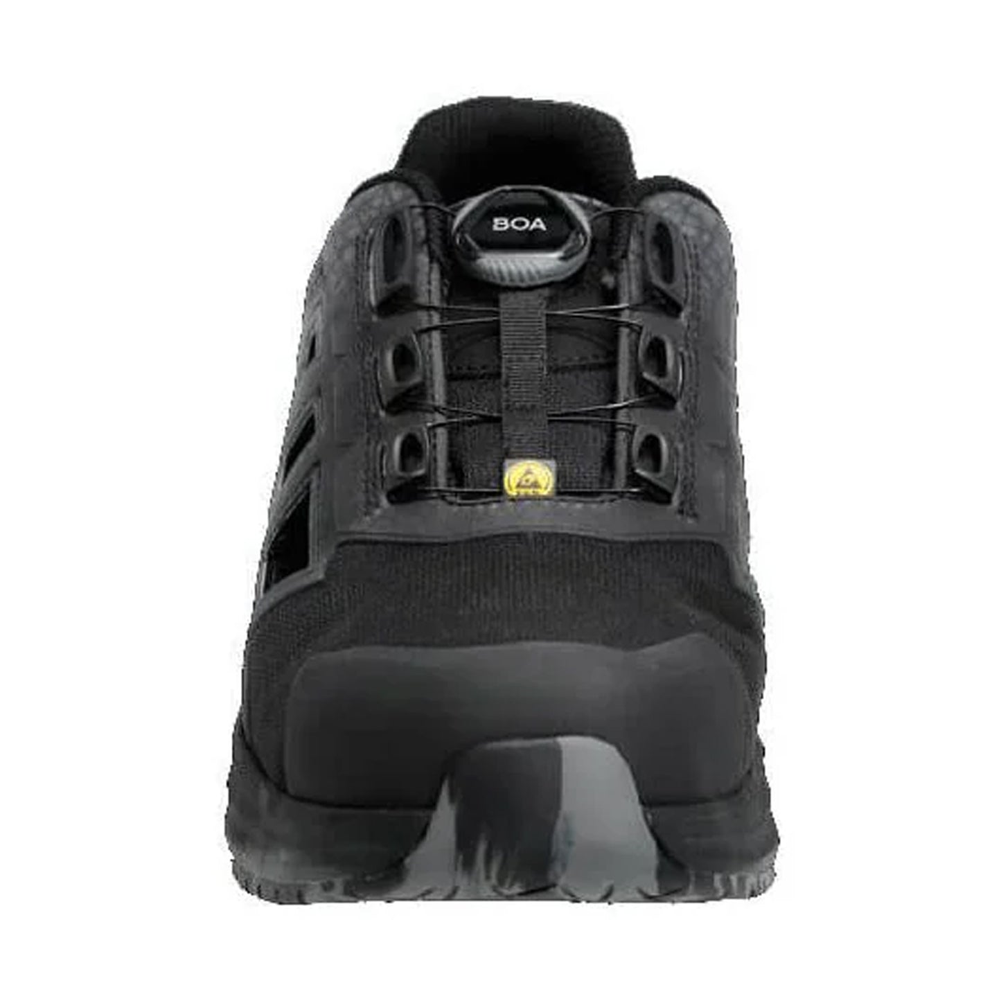 Black - Side - Mascot Womens-Ladies Footwear Accelerate Safety Sandals