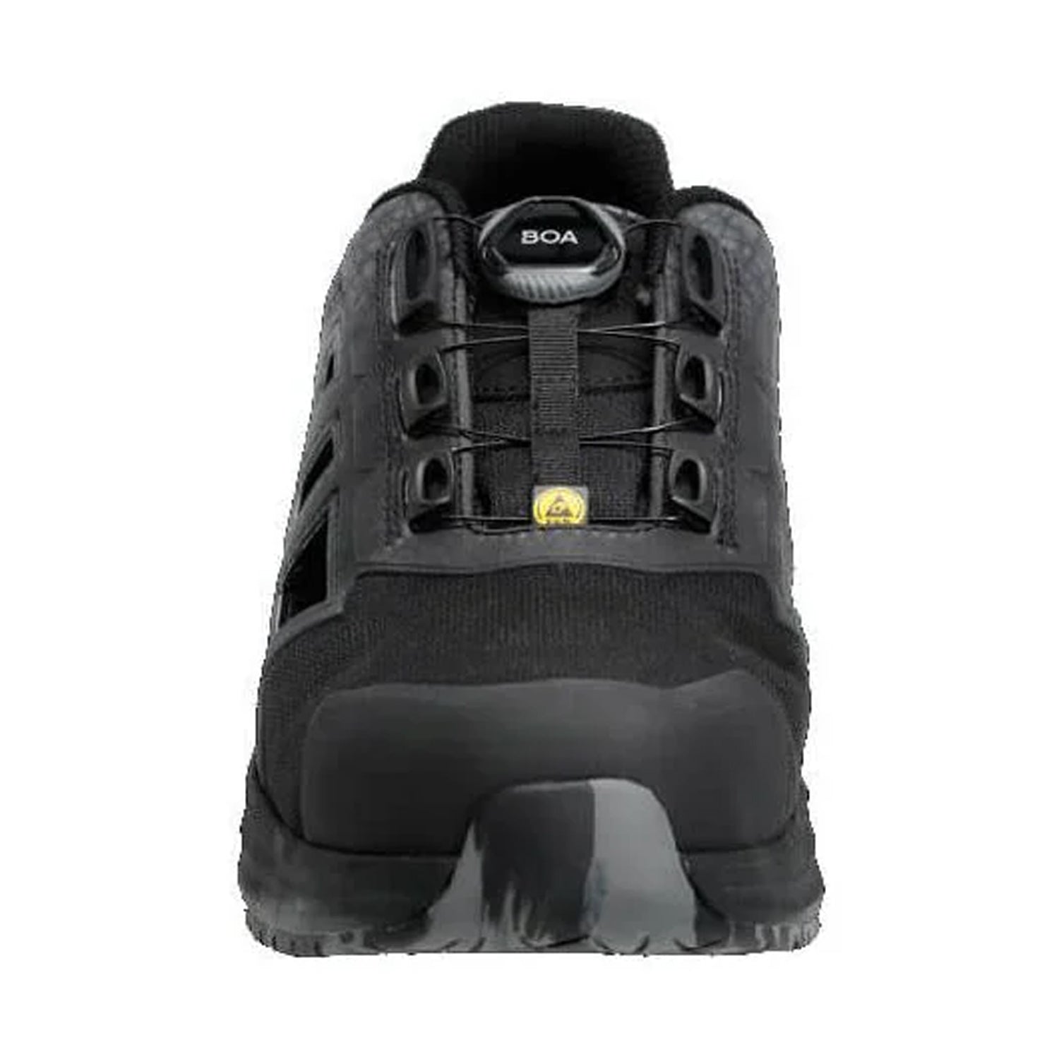 Black - Side - Mascot Womens-Ladies Footwear Accelerate Safety Sandals