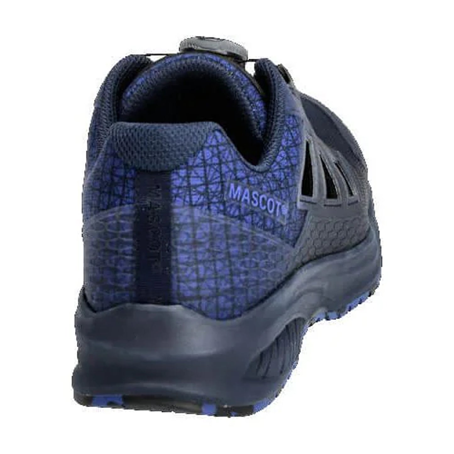 Dark Navy-Azure Blue - Back - Mascot Womens-Ladies Footwear Accelerate Safety Sandals