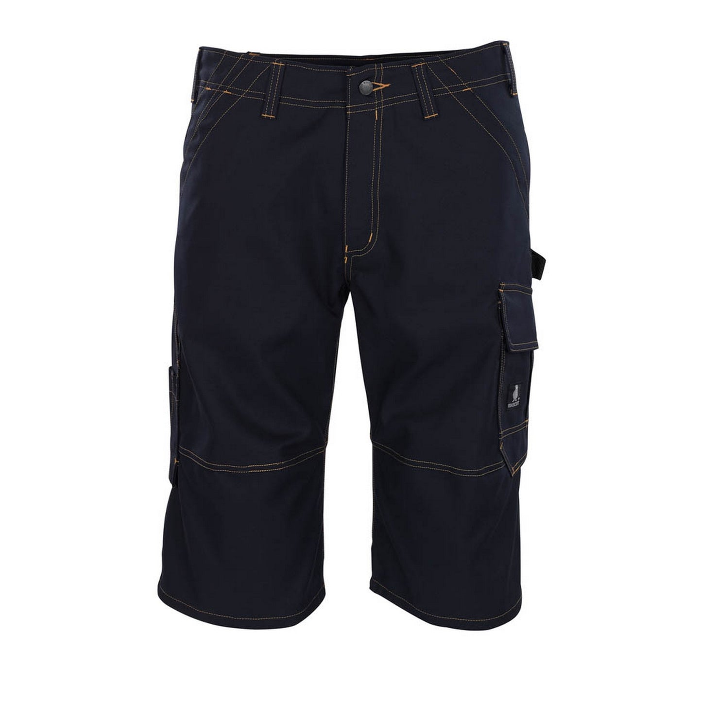 Dark Navy - Front - Mascot Mens Young Borba Long Length Work Shorts