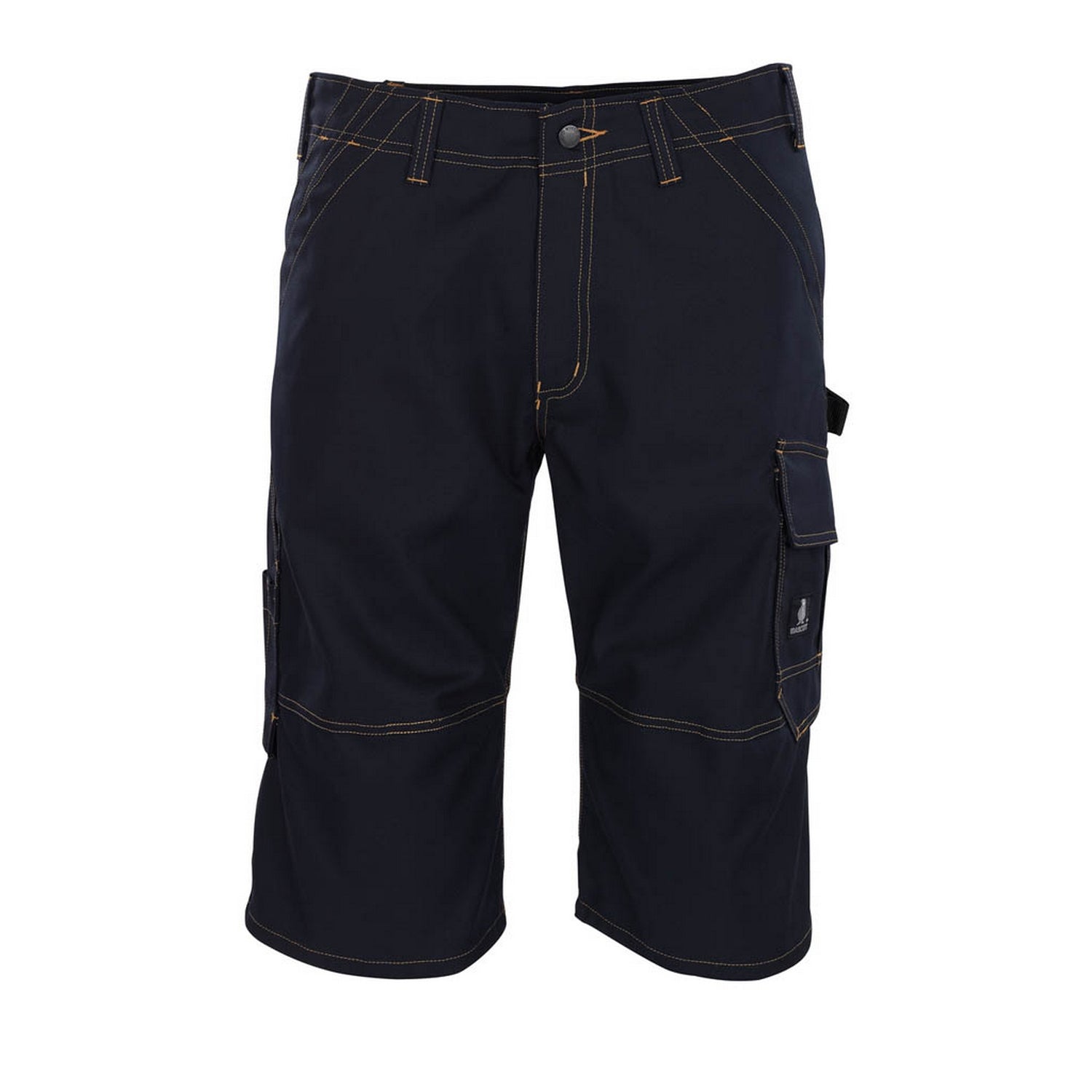 Dark Navy - Front - Mascot Mens Young Borba Long Length Work Shorts