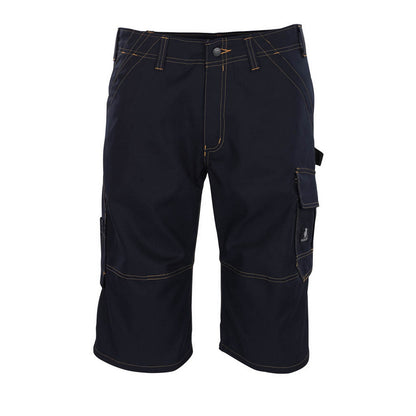 Dark Navy - Front - Mascot Mens Young Borba Long Length Work Shorts