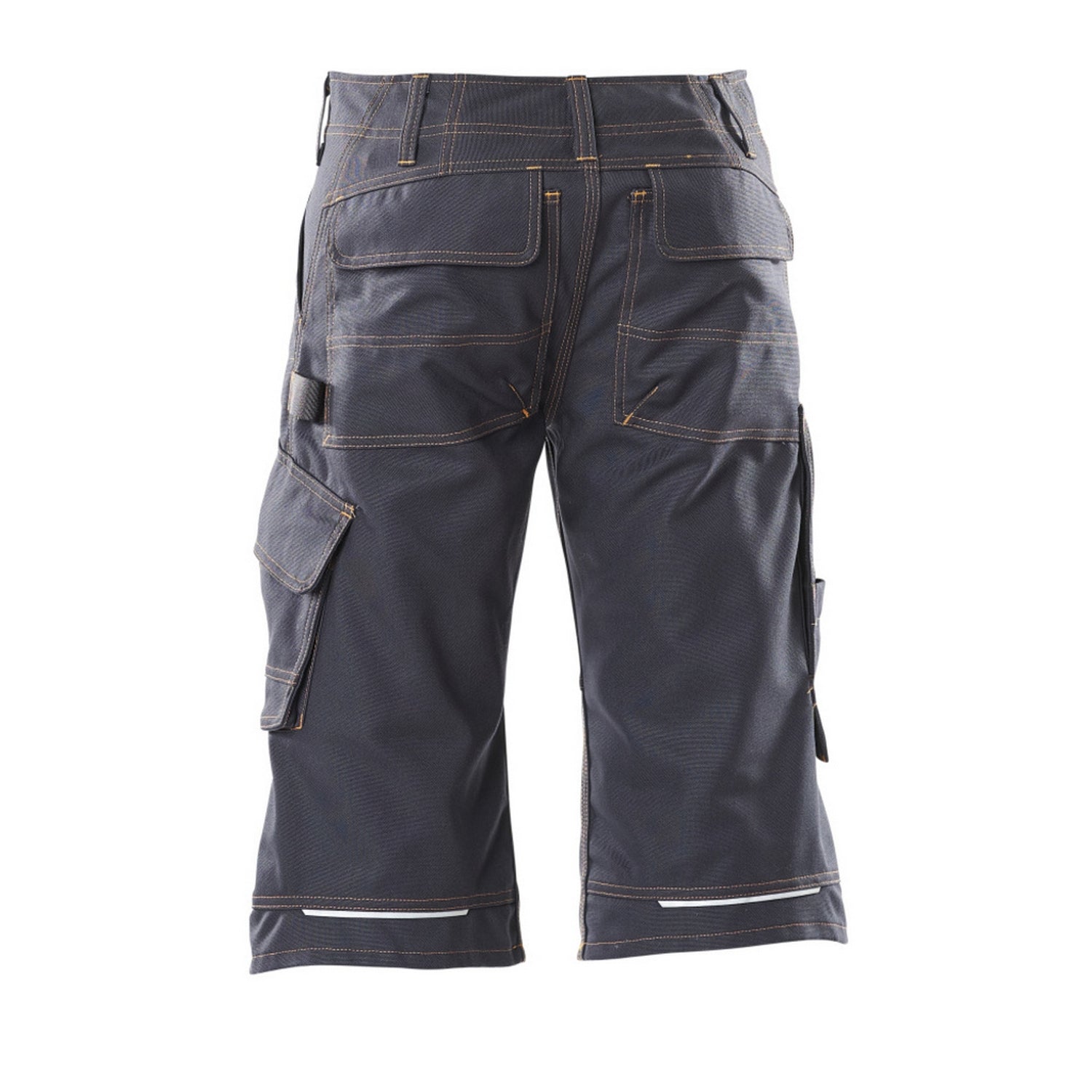 Dark Navy - Back - Mascot Mens Young Borba Long Length Work Shorts