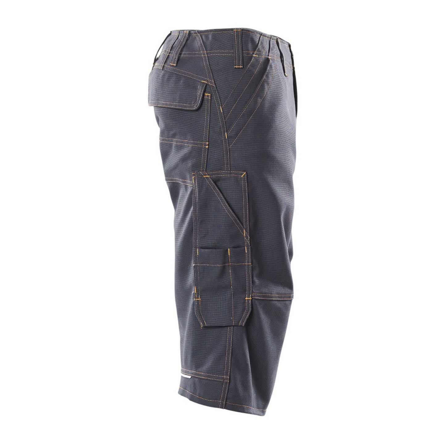 Dark Navy - Side - Mascot Mens Young Borba Long Length Work Shorts