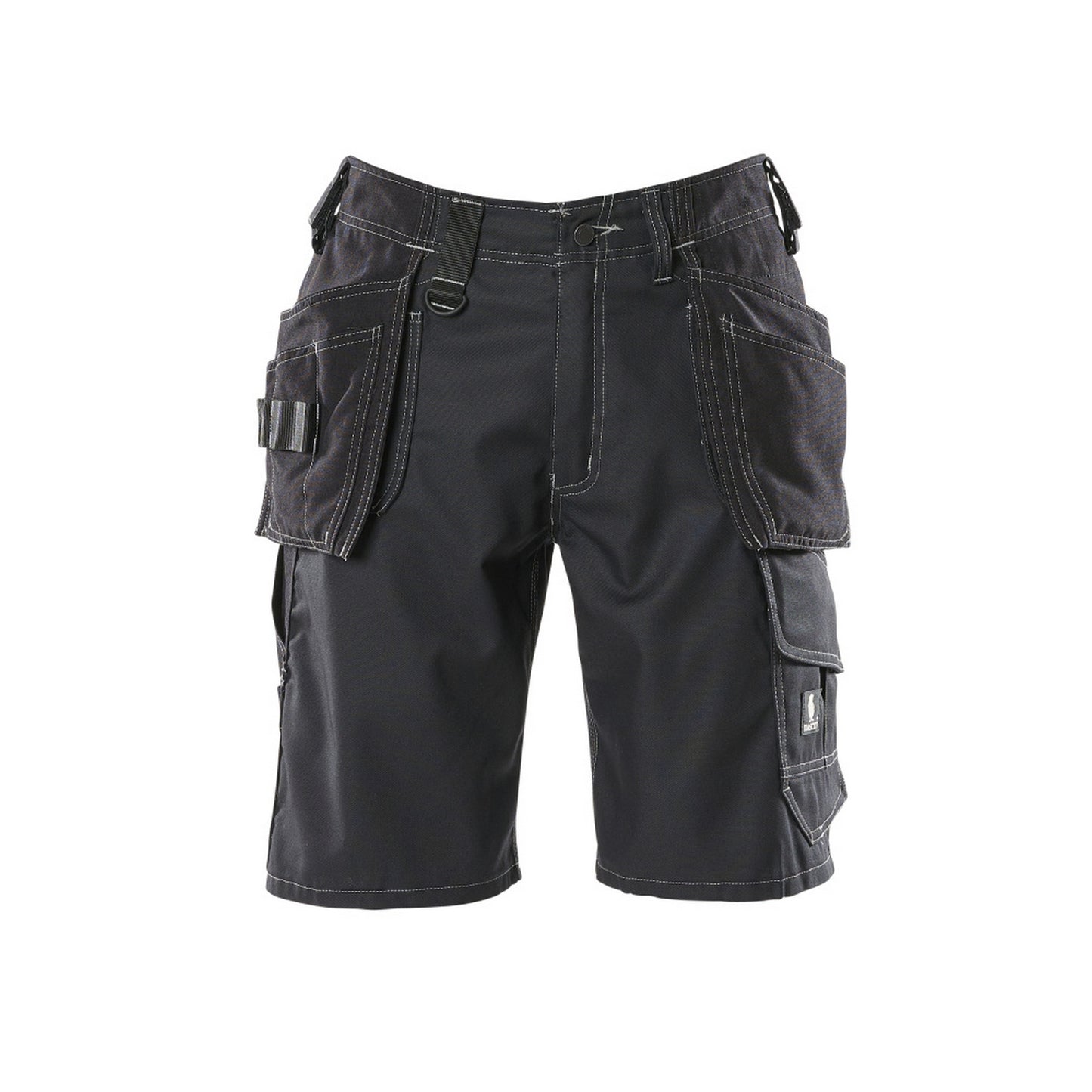 Black - Front - Mascot Mens Hardwear Zafra Holster Pocket Work Shorts
