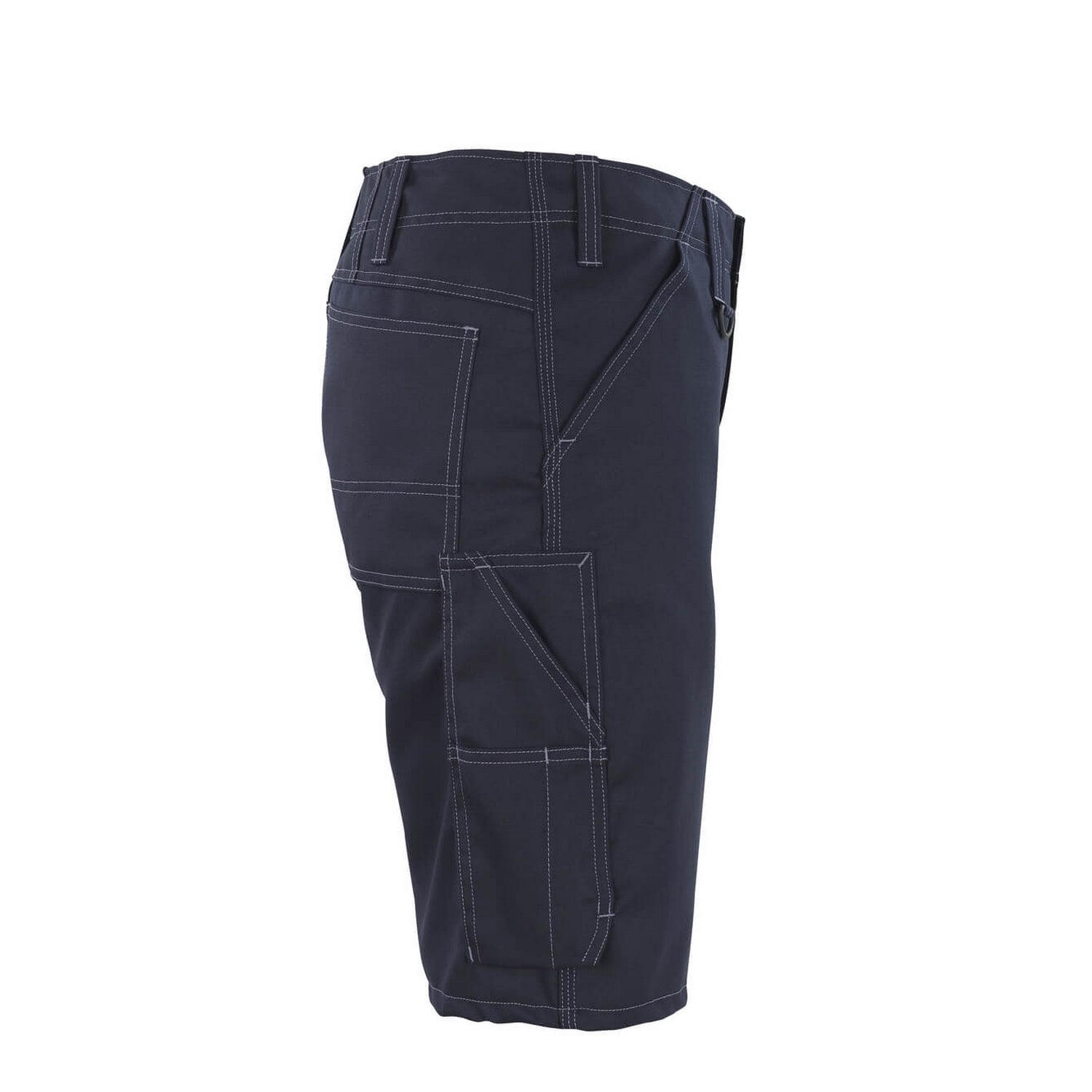 Dark Navy - Side - Mascot Mens Industry Charleston Work Shorts