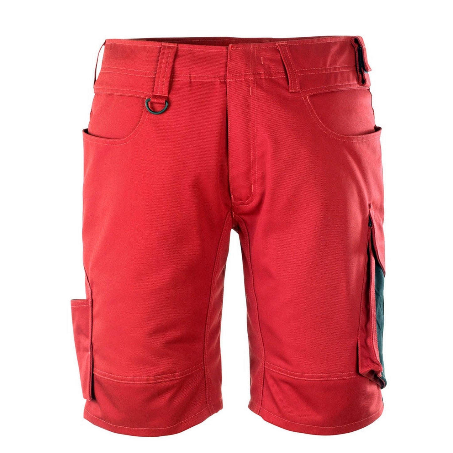 Red-Black - Front - Mascot Mens Unique Stuttgart Work Shorts