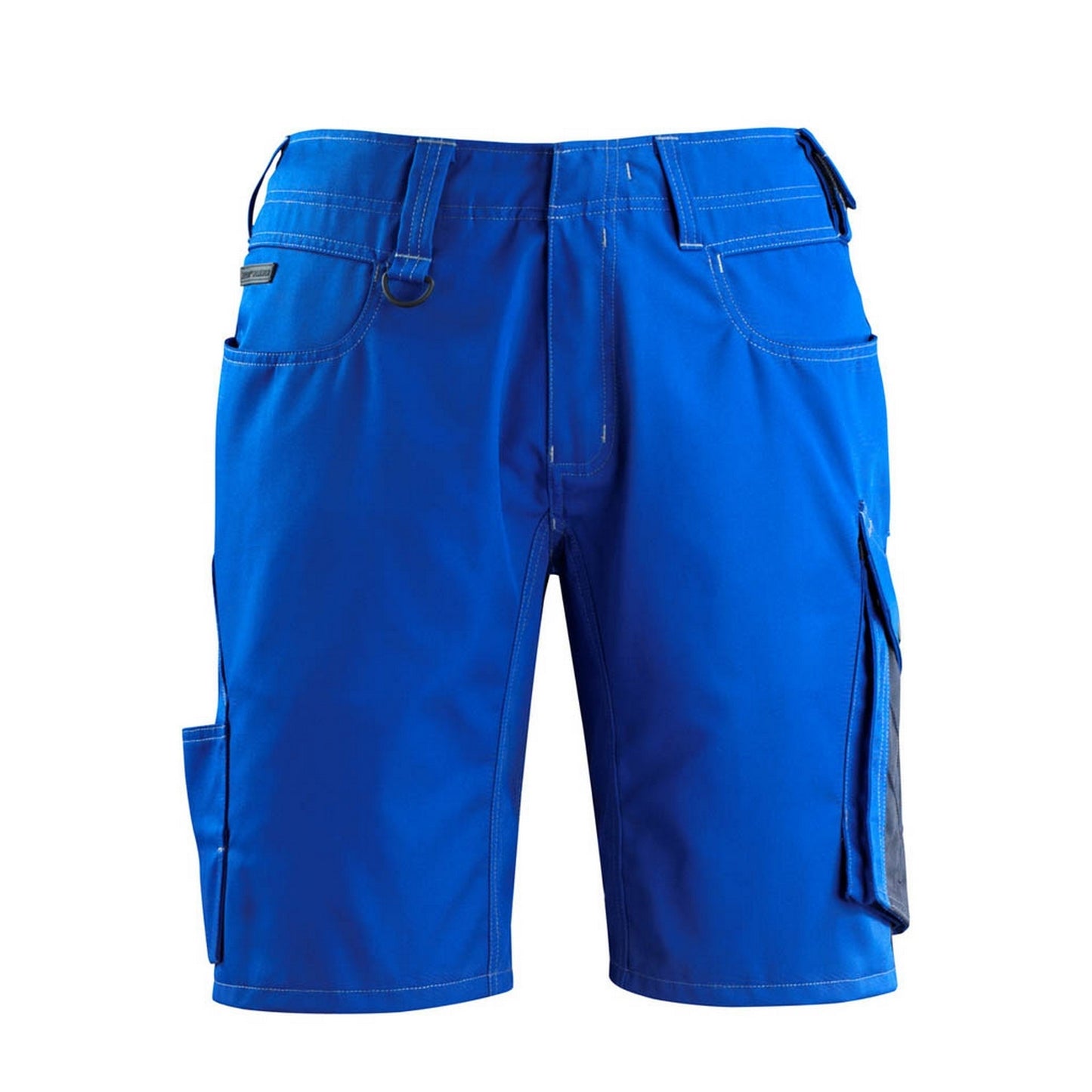 Royal Blue-Dark Navy - Front - Mascot Mens Unique Stuttgart Work Shorts