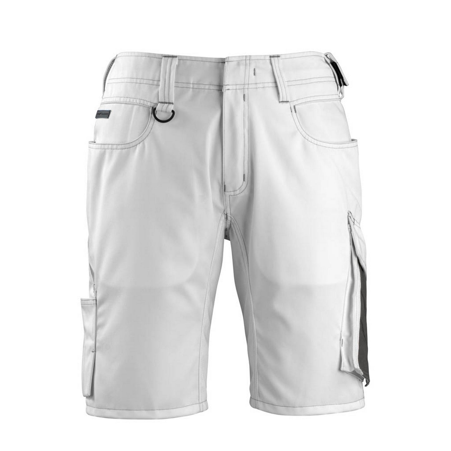 White-Dark Anthracite - Front - Mascot Mens Unique Stuttgart Work Shorts
