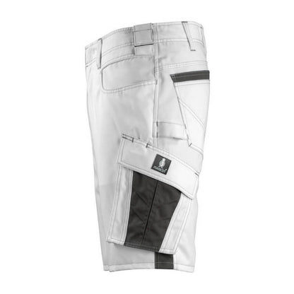 White-Dark Anthracite - Lifestyle - Mascot Mens Unique Stuttgart Work Shorts