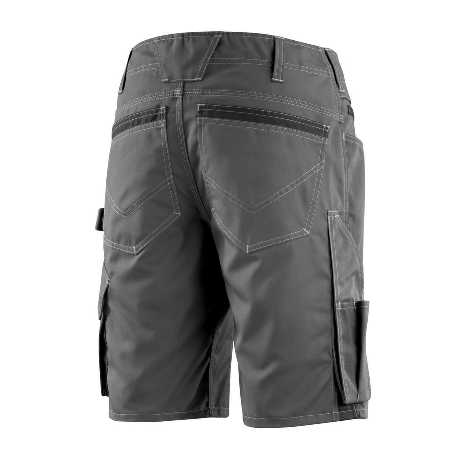 Dark Anthracite-Black - Back - Mascot Mens Unique Stuttgart Work Shorts