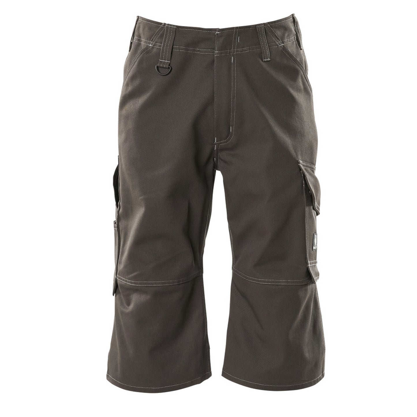 Dark Anthracite - Front - Mascot Mens Industry Hartford Long Length Work Shorts