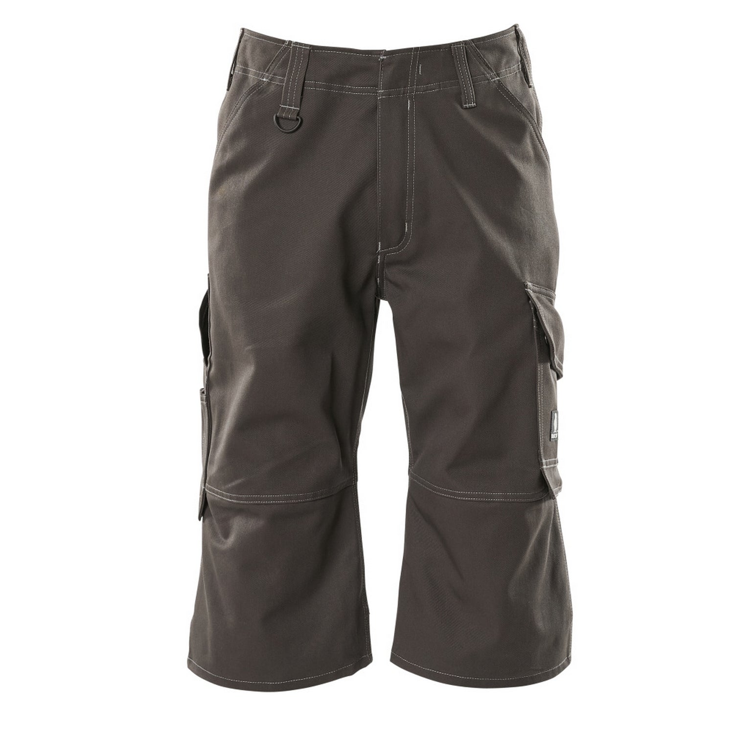 Dark Anthracite - Front - Mascot Mens Industry Hartford Long Length Work Shorts