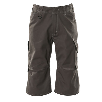 Dark Anthracite - Front - Mascot Mens Industry Hartford Long Length Work Shorts