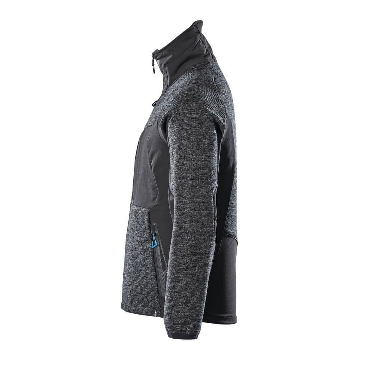 Black - Lifestyle - Mascot Mens Advanced Knitted Full Zip Jacket